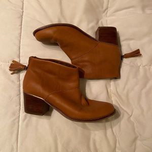 Toms Leather Booties